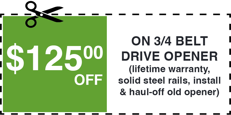 125 off garage door opener Woodbury