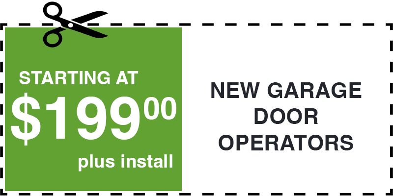 199 new garage door operators Woodbury