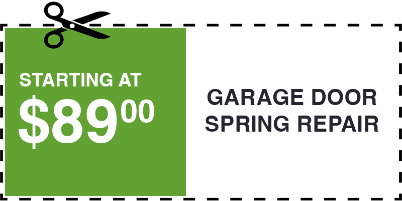 89 garage door SPRING repair Woodbury