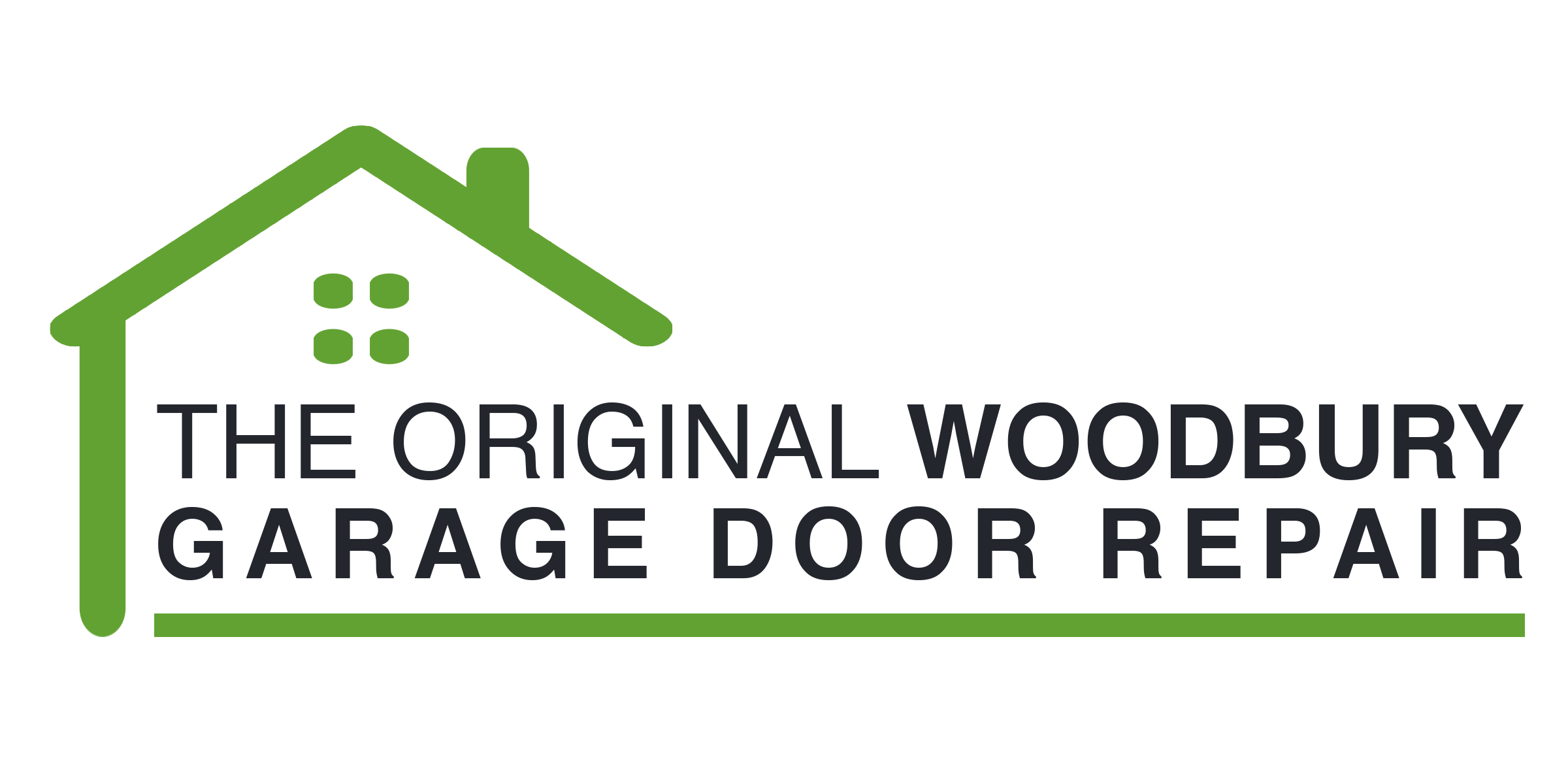 the original garage door repair Woodbury logo